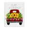 Stupell Industries Hello Summer Quote Sunflower Flower Patriotic Truck Canvas Wall Art